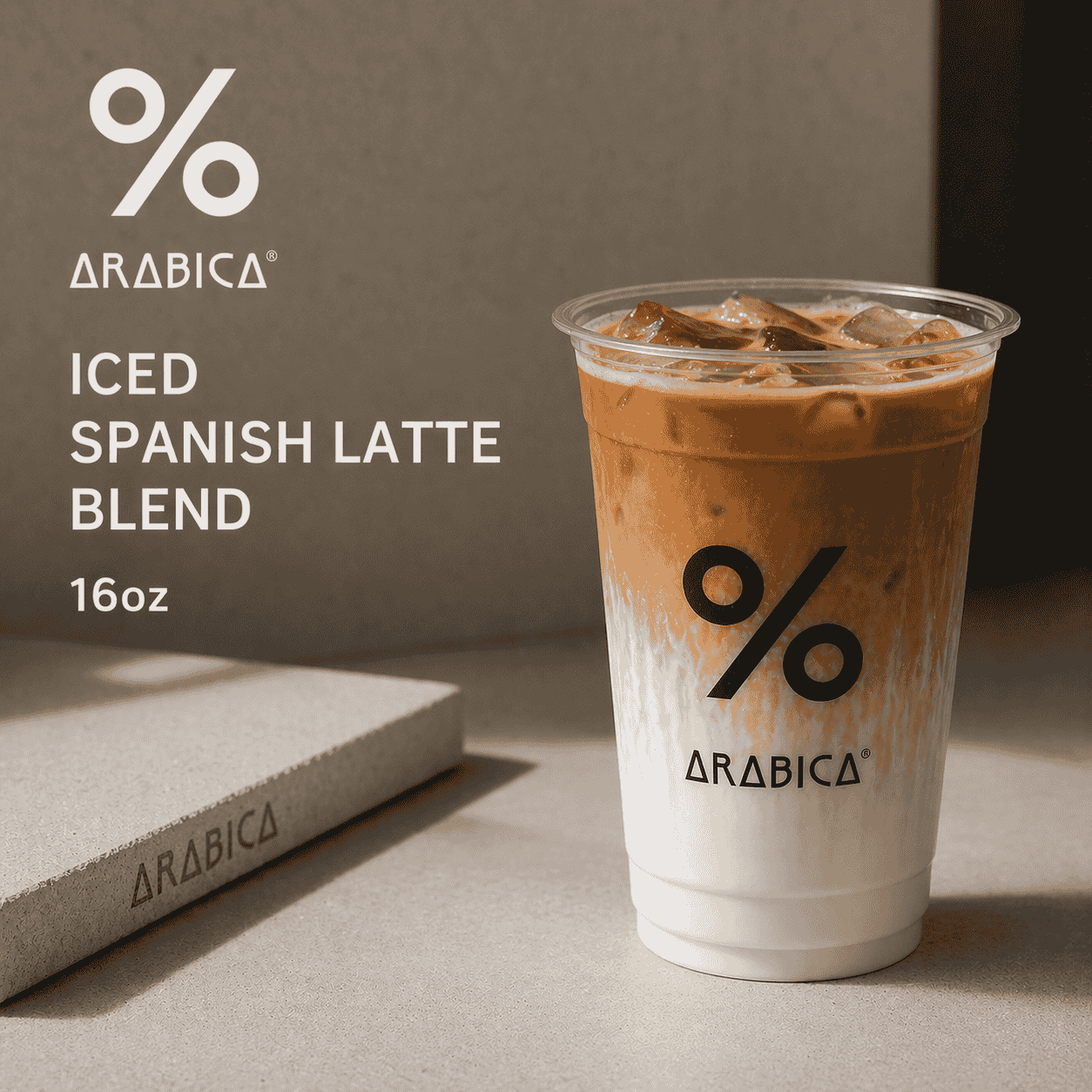 % Arabica Iced Spanish Latte